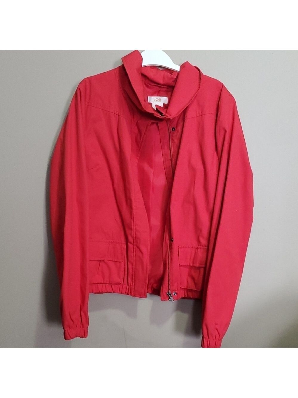 Joe Fresh Women's Red Jacket Size Large